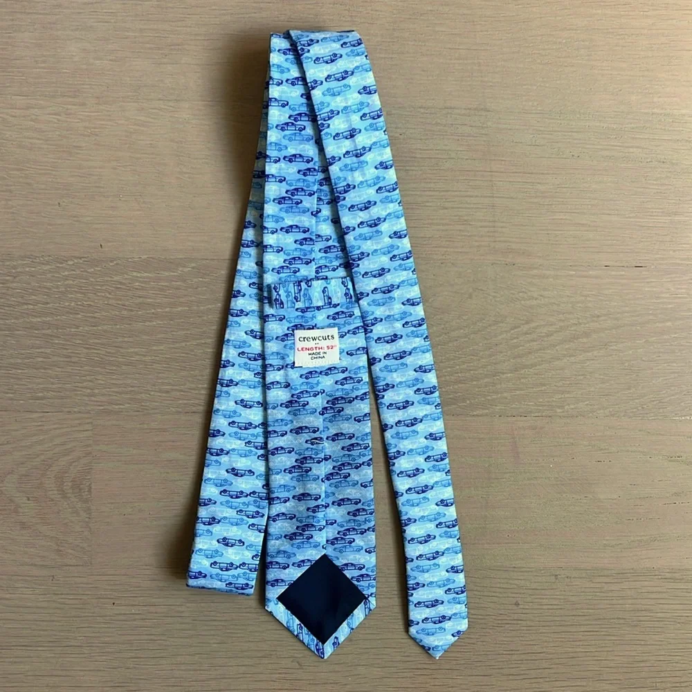 Boys Crewcuts Race Car Tie